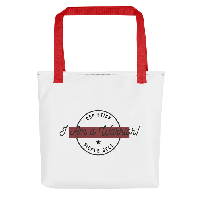 Red Stick Sickle Cell Tote bag