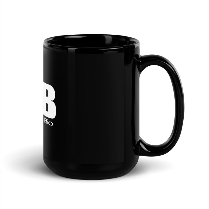 WIB Black Glossy Mug