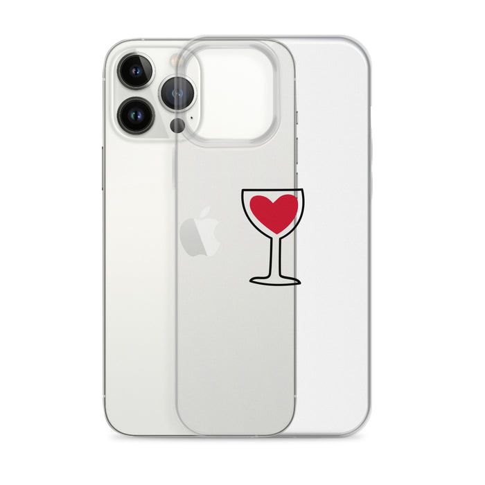 RPV Wine Heart Clear Case for iPhone®