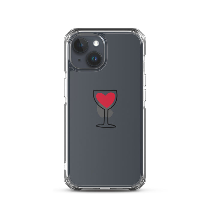 RPV Wine Heart Clear Case for iPhone®