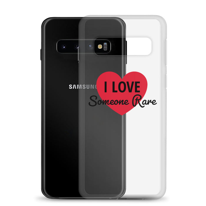 SCAD I Love Someone Rare Clear Samsung Case