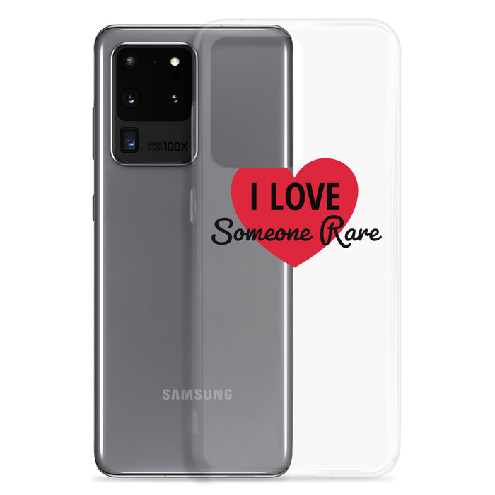 SCAD I Love Someone Rare Clear Samsung Case