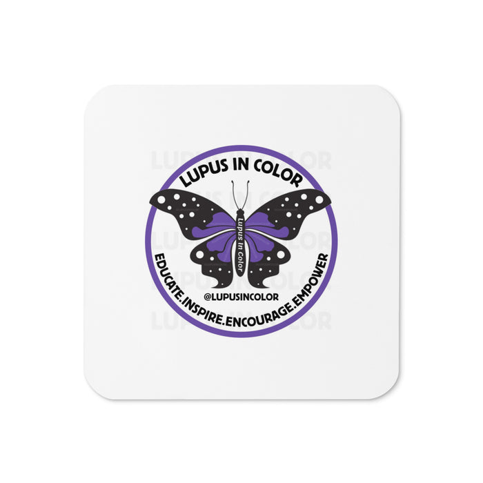 Lupus in Color Cork-back coaster