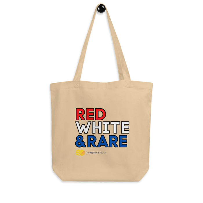 Honeycomb Health Red White & Rare Eco Tote Bag