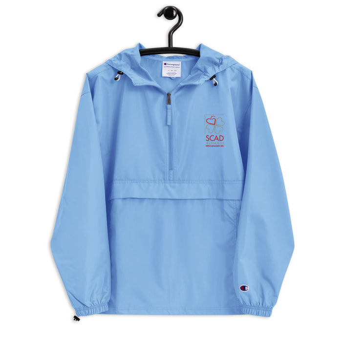 SCAD Embroidered Champion Packable Jacket