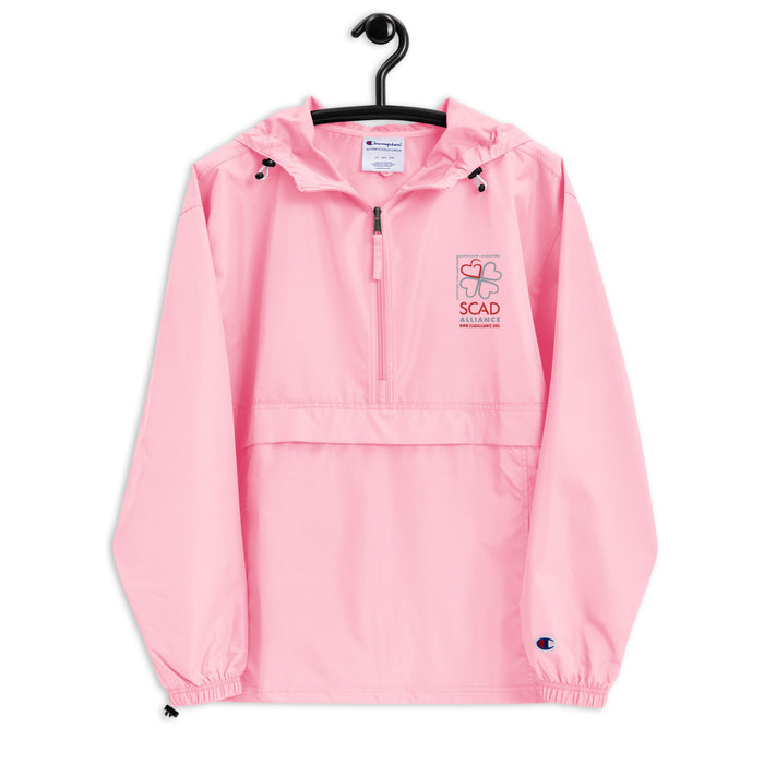SCAD Embroidered Champion Packable Jacket