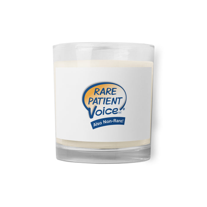 Rare Patient Voice Glass Jar Soy Wax Candle