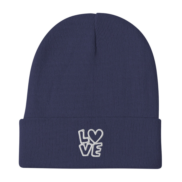 Syngap1 LOVE Embroidered Beanie