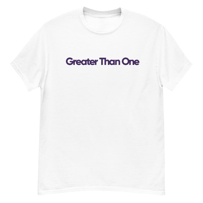 Greater Than One Centered Men's Classic Tee