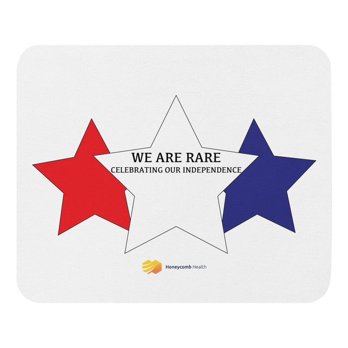 Honeycomb Health We Are Rare Independence Day Mouse pad