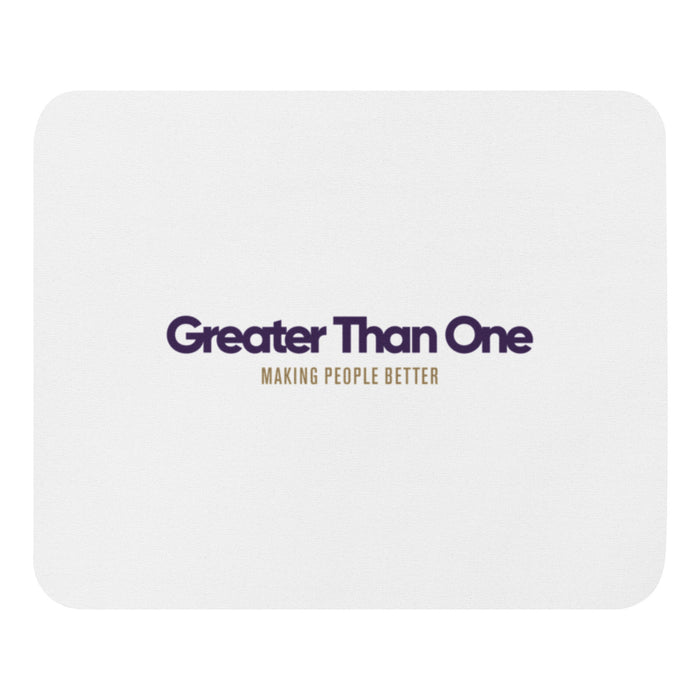 Greater Than One Mouse pad
