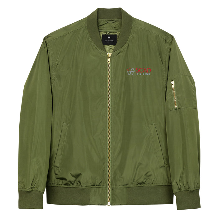 SCAD Premium recycled bomber jacket