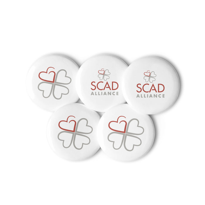 SCAD Set of pin buttons