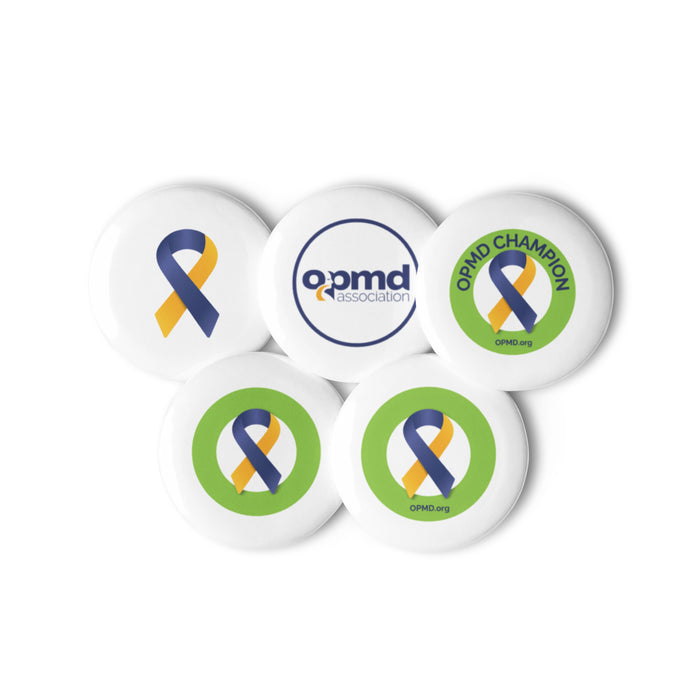 OPMD Set of pin buttons