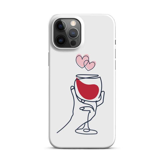Honeycomb Health Wine Love Snap Case for iPhone®