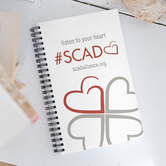 SCAD Spiral notebook