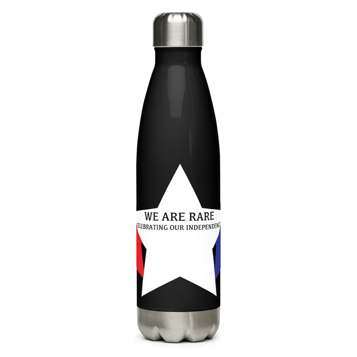 Independence Day We Are Rare Stainless Steel Water Bottle