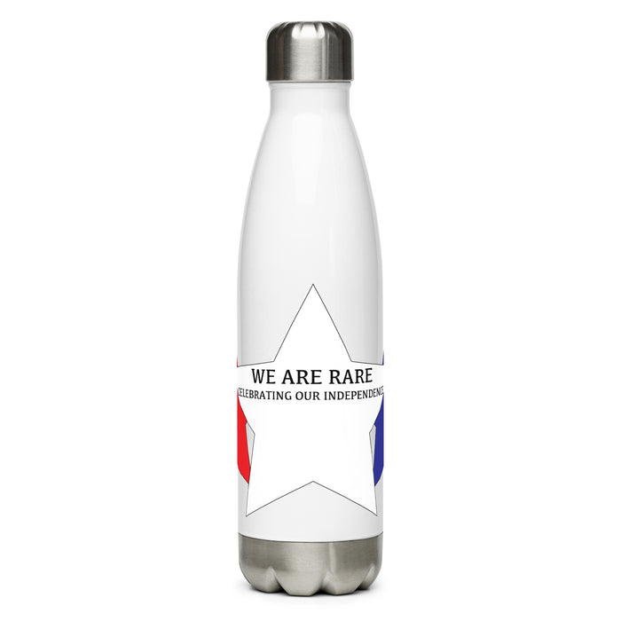 HH Independence Day We Are Rare Stainless Steel Water Bottle