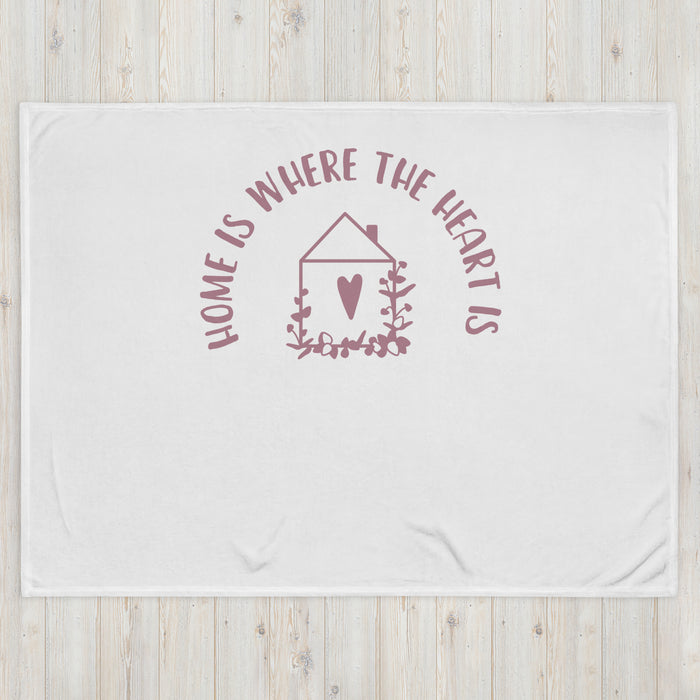 SCAD Home is Where the Heart is Throw Blanket