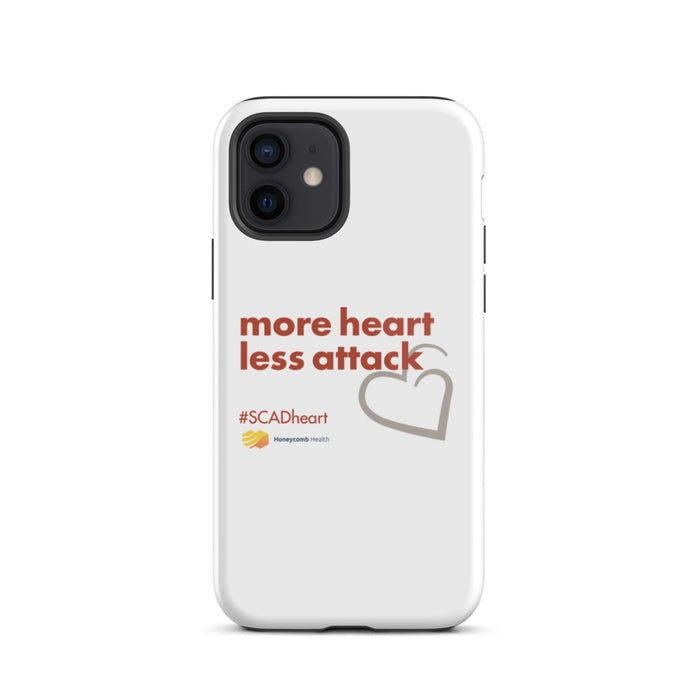 SCAD More Heart Less Attack Tough iPhone case