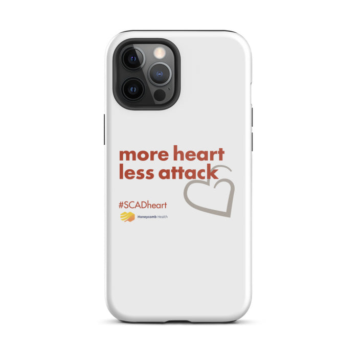 SCAD More Heart Less Attack Tough iPhone case