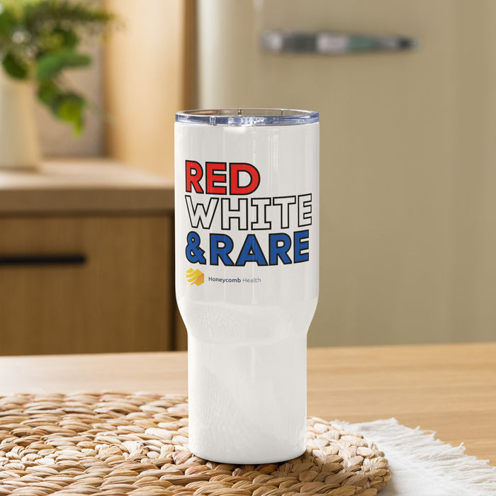Red White & Rare Travel Mug