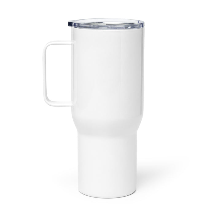 Syngap1 Travel mug with a handle