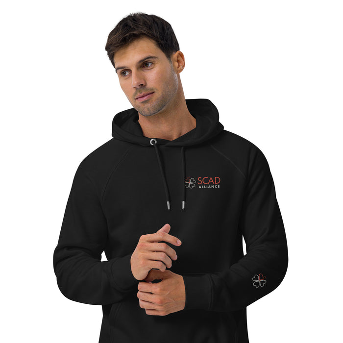 SCAD Unisex eco raglan hoodie