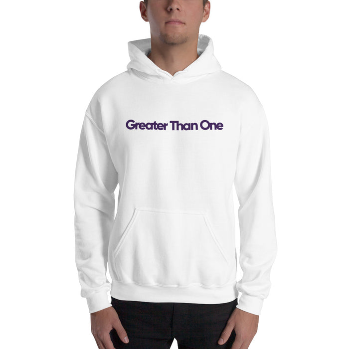 Greater Than One Centered Unisex Hoodie