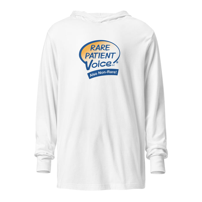 Rare Patient Voice Hooded long-sleeve tee