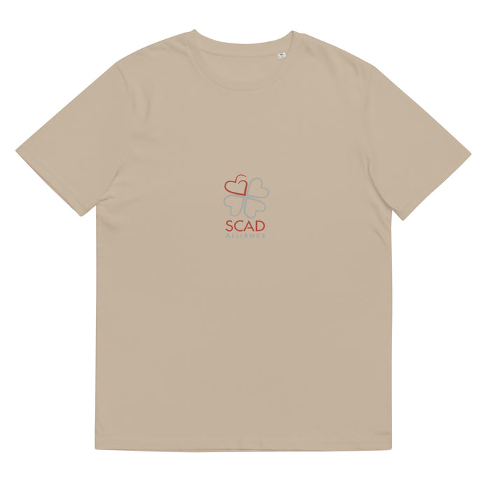 SCAD Unisex organic cotton t-shirt