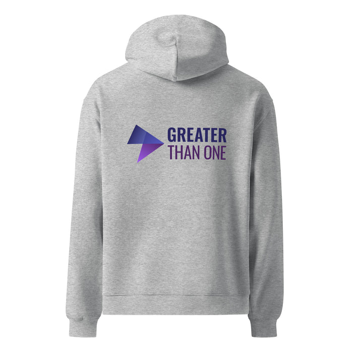 Greater Than One Unisex oversized hoodie