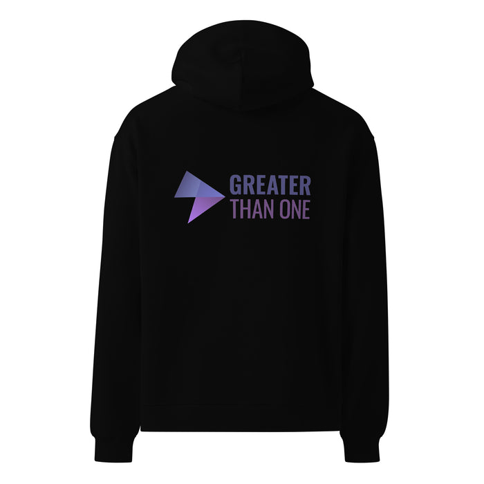 Greater Than One Unisex oversized hoodie