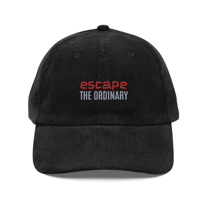SCAD Vintage corduroy cap