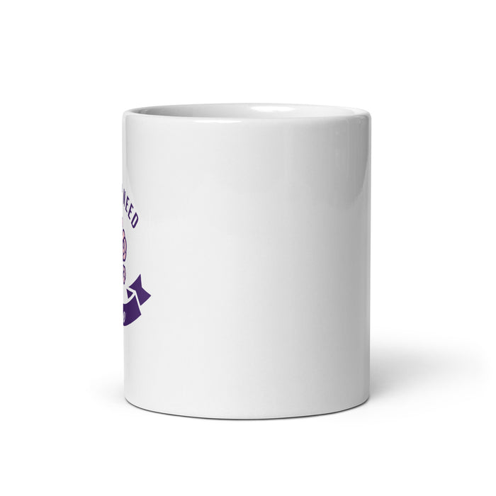SCAD All You Need is Love White Glossy Mug
