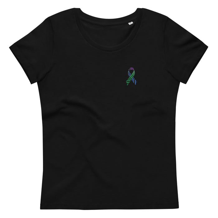 SYNGAP1 Women's fitted eco tee