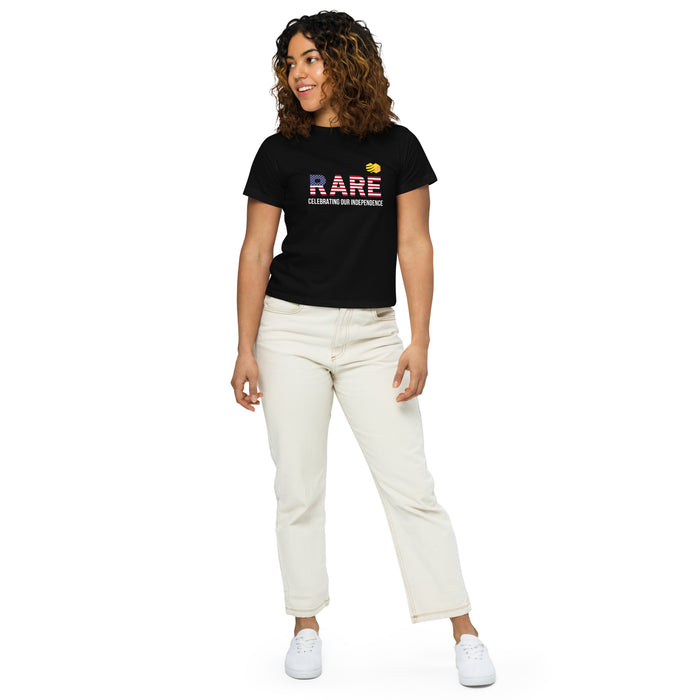 RARE Women’s High-waisted T-shirt