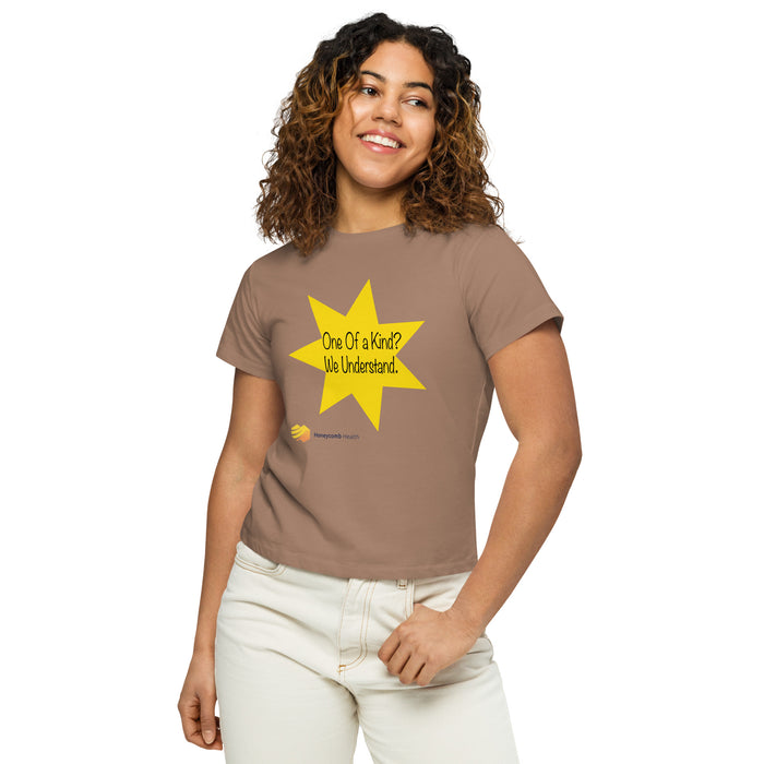 Women’s Funky Star High-waisted T-shirt