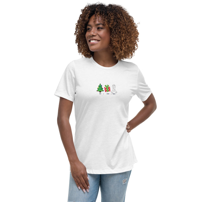 Joy, Love, Cure Women's Relaxed T-Shirt